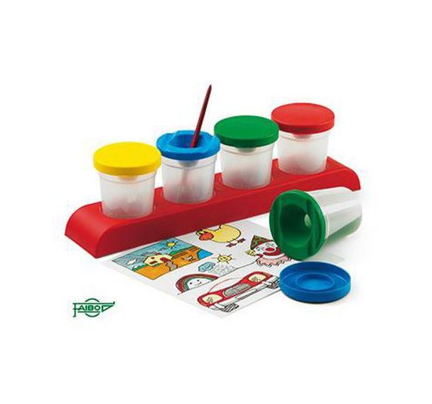 Lot de 4 pots antiverse hermétiques