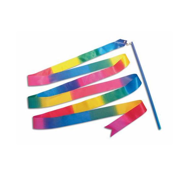 Lot de 4 rubans gymnastique rythmique et sportive