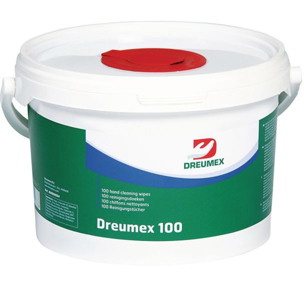 Lot de 4 seaux de lingettes Dreumex