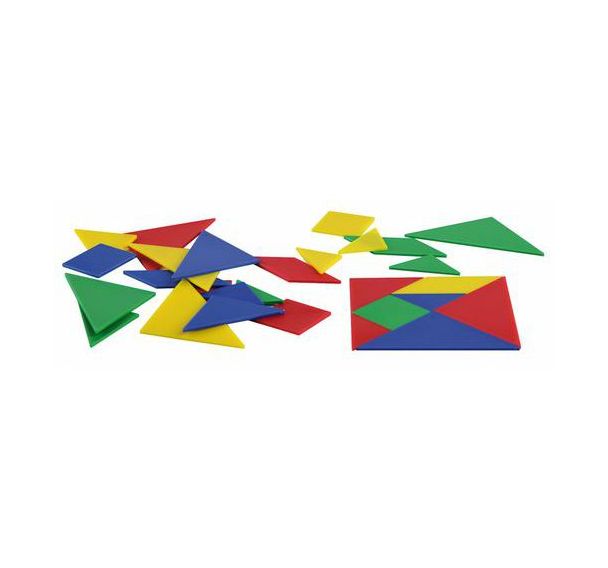 Lot de 4 tangrams