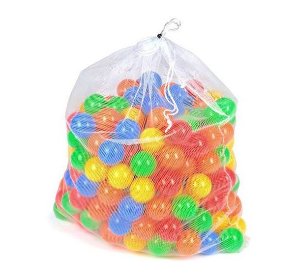Lot de 500 balles plastiques pour piscine