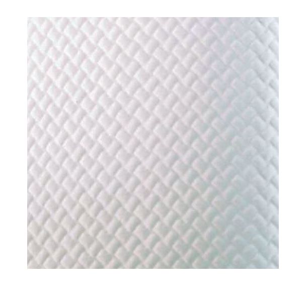 Lot de 500 nappes damassée papier gaufré blanc L 70cm l 70cm 45 g/m