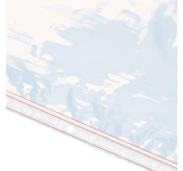 Lot de 500 sacshet plastique Minigrip® - 60 µm - Avec trou d'aération