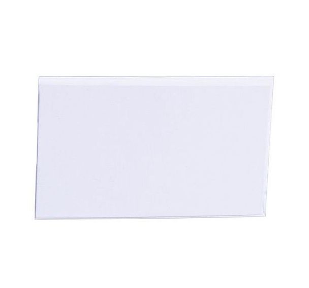 Lot de 50 Badge à double attache - Transparent - Sign