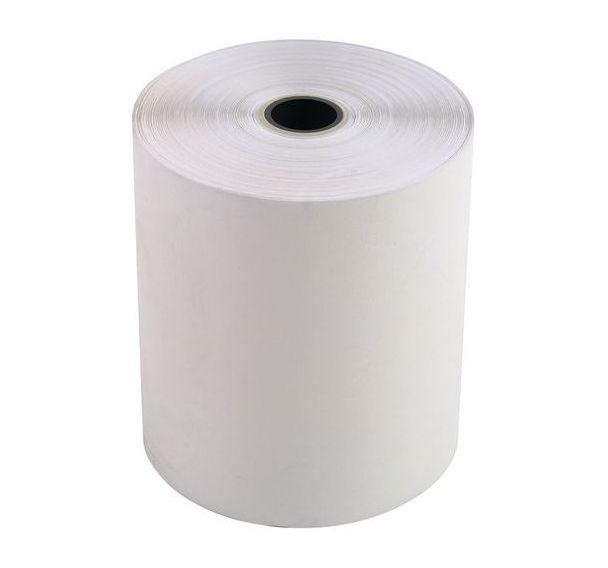 Lot de 50 Bobines pour tickets de caisse - 2 plis chimique autocopiant