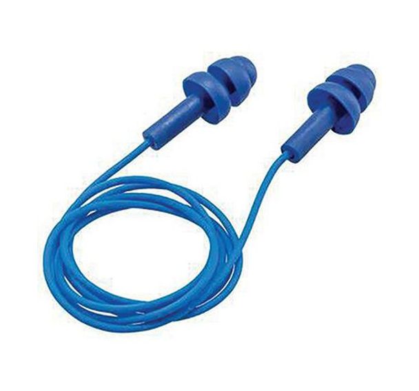 Lot de 50 Bouchons d'oreille réutilisables Whisper Detec Paire à paire