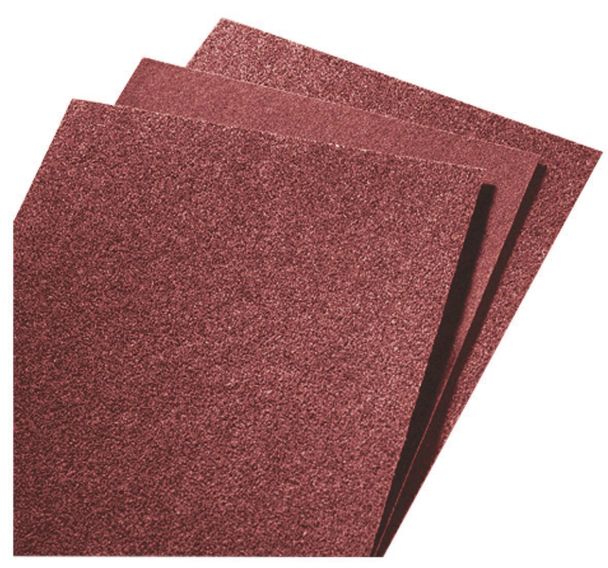 Lot de 50 Feuille toile abrasive souple R222 - Grain 80 Norton