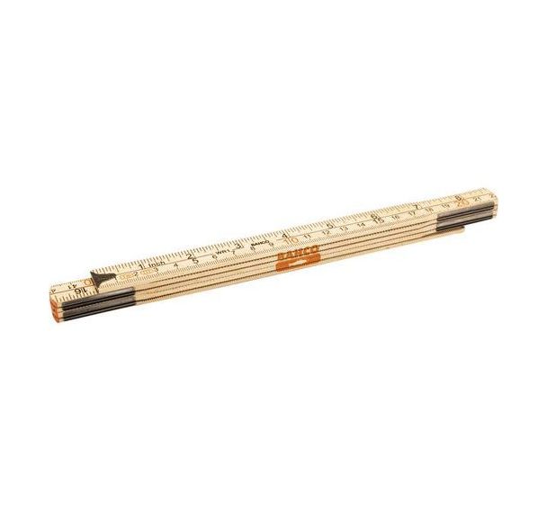 Lot de 50 Mètre pliant bois 5 sections métriques/en pouces 1 m
