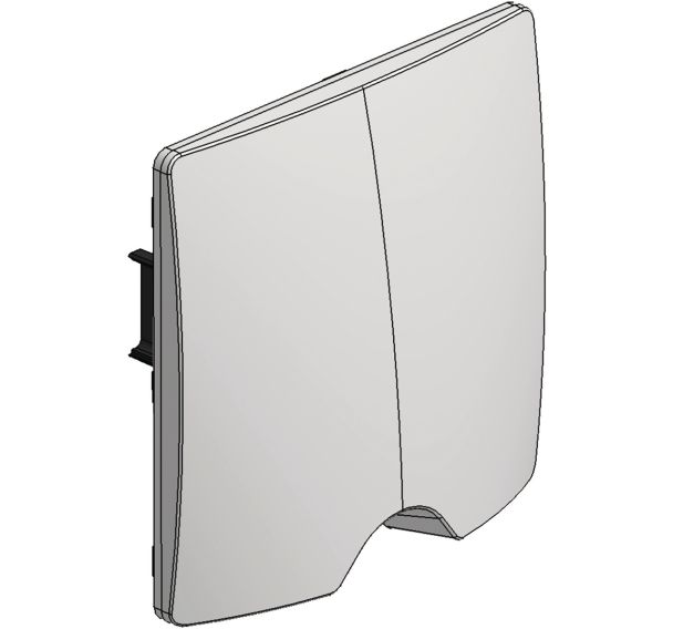 Lot de 50 Plaque ronde pour l'habillage du mécanisme d'1 poste