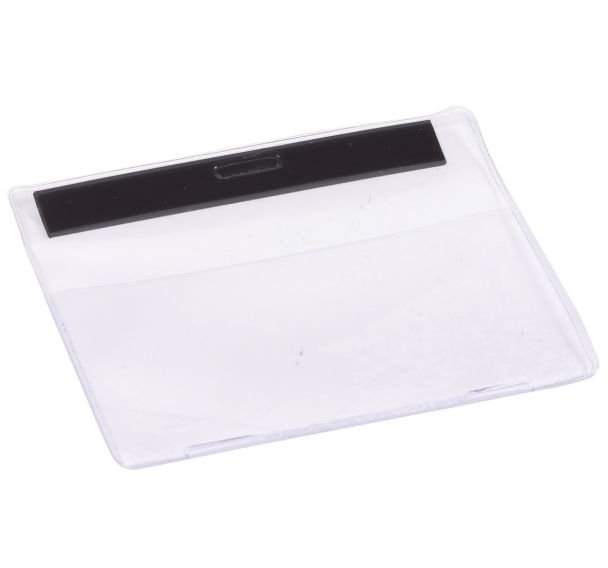 Lot de 50 Pochette porte documents transparente A7 magnétique