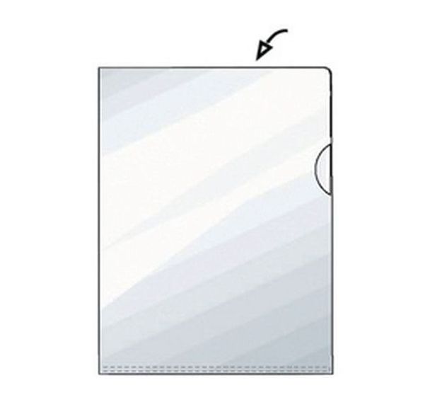 Lot de 50 Pochettes coin Top Qualité, A4, PVC, crème