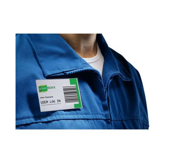 Lot de 50 Porte-badge avec pince combi - Durable