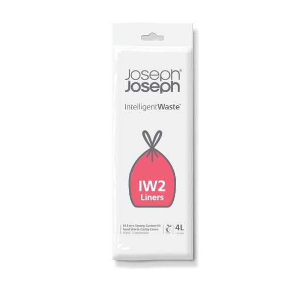 Lot de 50 Sacs poubelle Blancs IW2 4itres pour Intell. Waste