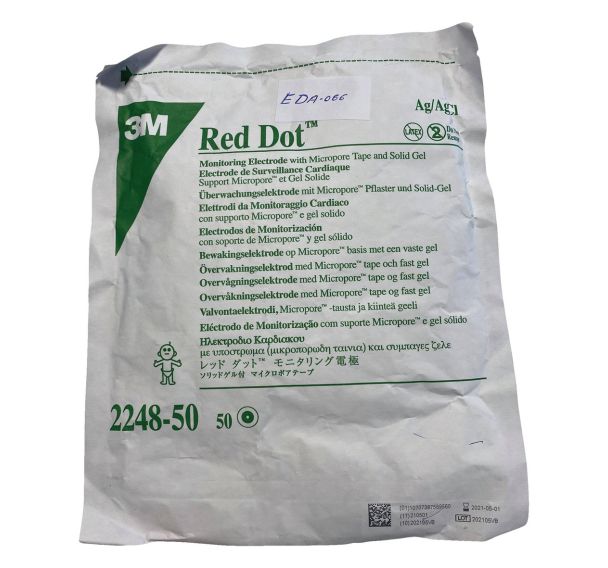 Lot de 50 électrodes UU pédiatrique ECG pour électrocardiographe-EDAN