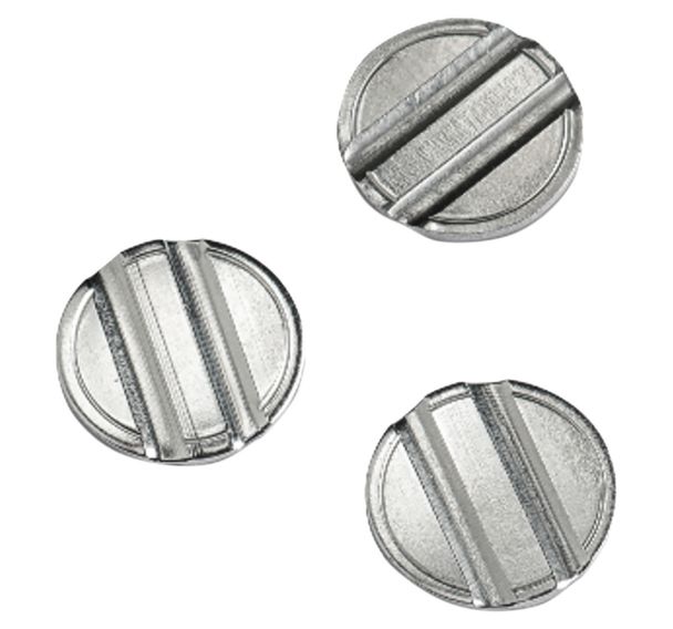 Lot de 50 jetons à fentes pour monnayeur sèche-linge DS 660 et DS 970- T262SS