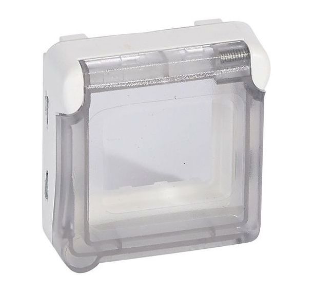 Lot de 5 Adaptateur opaque Plexo blanc Artic antimicrobien