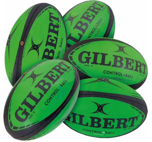 Lot de 5 Ballons Gilbert Control-A-Balls Taille 5