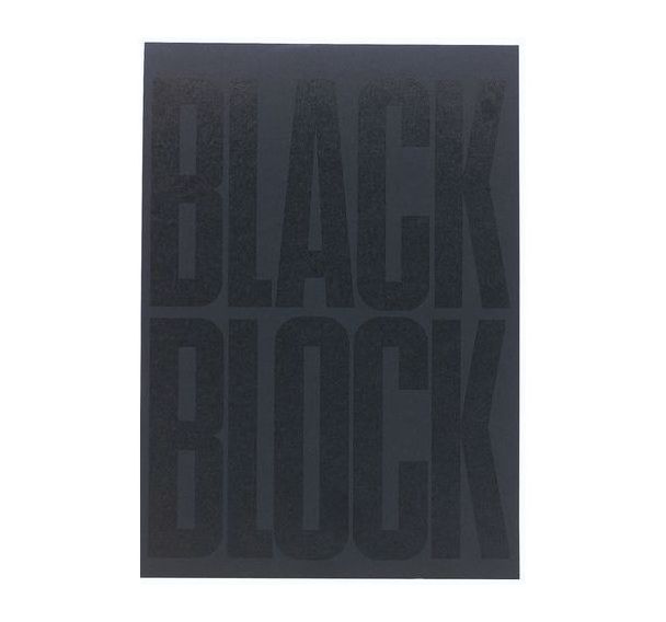 Lot de 5 Bloc Black block 29,7x21cm - Papier jaune ligné