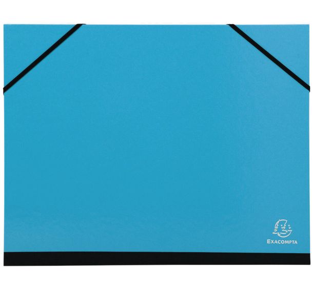 Lot de 5 Carton à dessin à élastiques Iderama 28x38 cm pour format B4