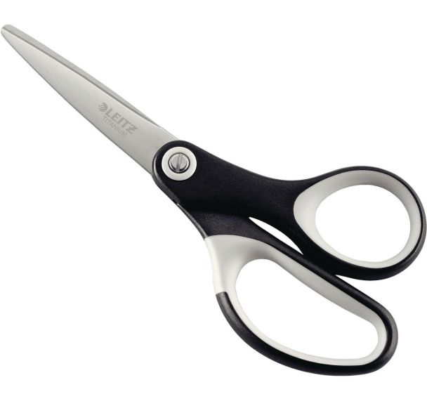 Lot de 5 Ciseaux Titane 150mm Blister - noir - Leitz