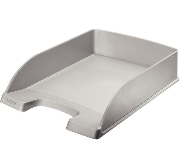 Lot de 5 Corbeille à courrier Leitz Plus Argent