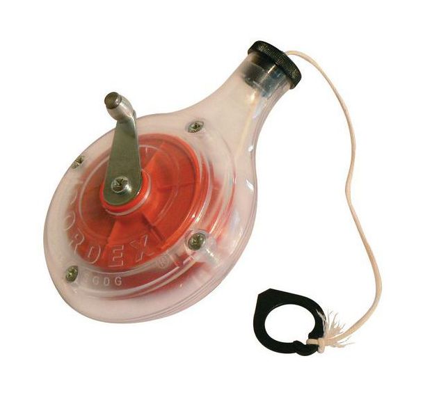 Lot de 5 Cordeau à tracer tresse Cordex transparent - 30m