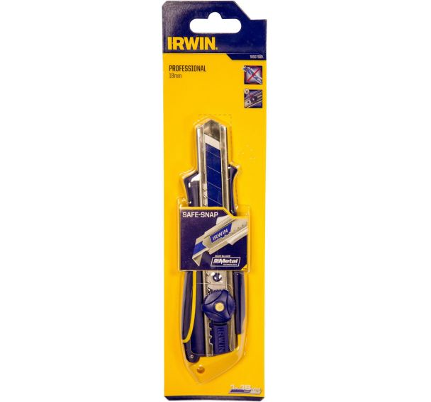 Lot de 5 cutters standard à molette lame bi-métal 18 mm