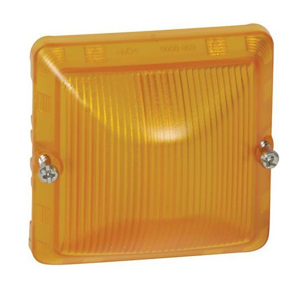 Lot de 5 Diffuseur étanche pour lampe orange