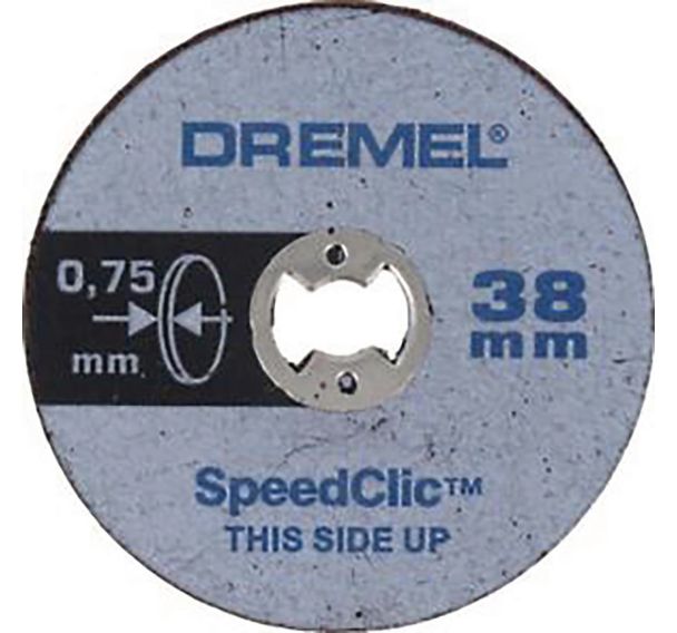 Lot de 5 Disque à tronçonner pour la découpe des métaux Dremel SC409