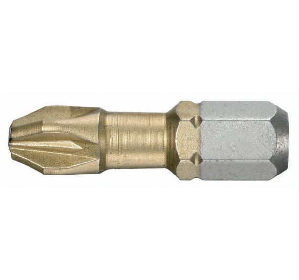 Lot de 5 Embout 1/4 pz 2 titane l 25mm