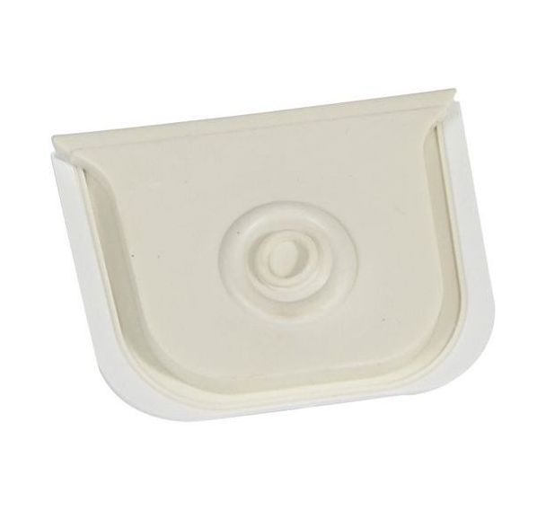 Lot de 5 Embout à membrane Plexo blanc de 25 mm