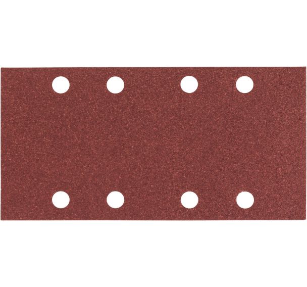 Lot de 5 Feuille abrasive C430, dimensions 93 186 mm, 80 grain