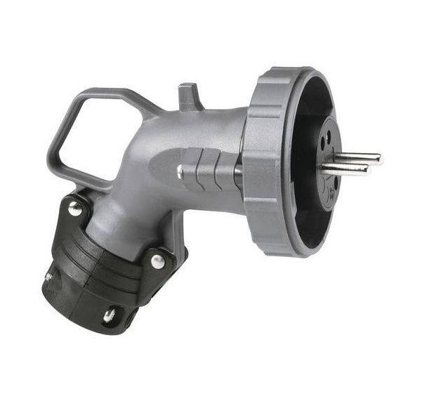 Lot de 5 Fiche coudée Hypra 2P+T 16A 230V