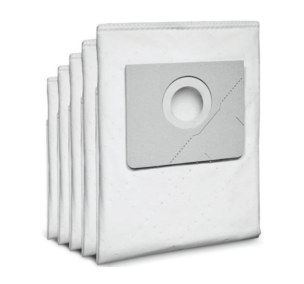 Lot de 5 Filtre en papier toison pour aspirateur NT 20/1 Ap