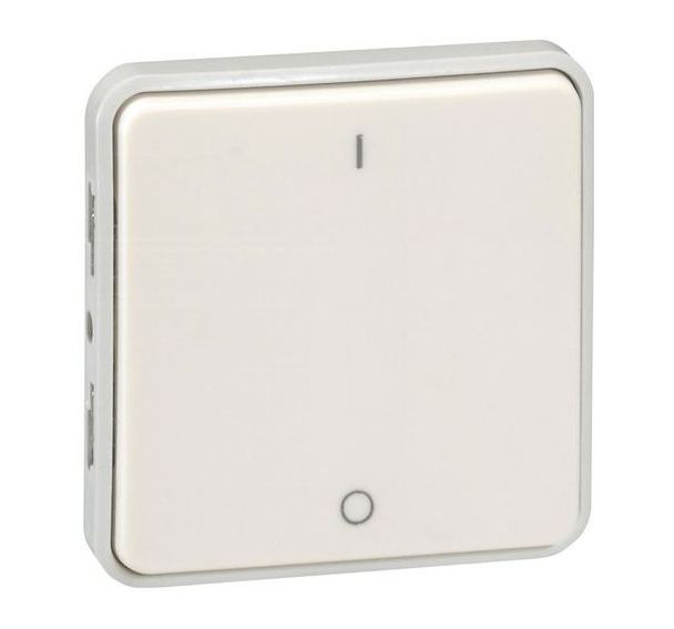 Lot de 5 Interrupteur bipolaire étanche Plexo composable - Blanc