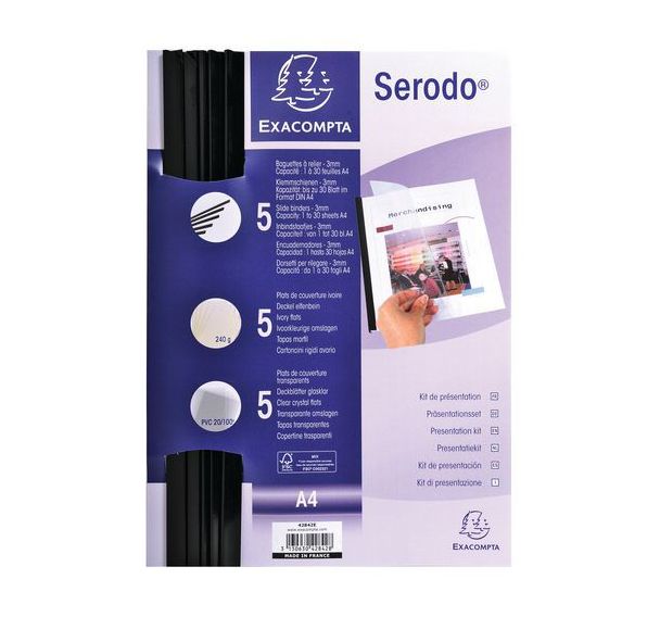 Lot de 5 Kit de présentation serodo