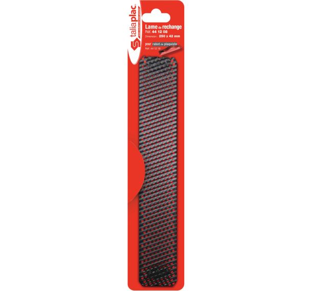 Lot de 5 Lame de rechange pour rabot métallique - 250x42mm