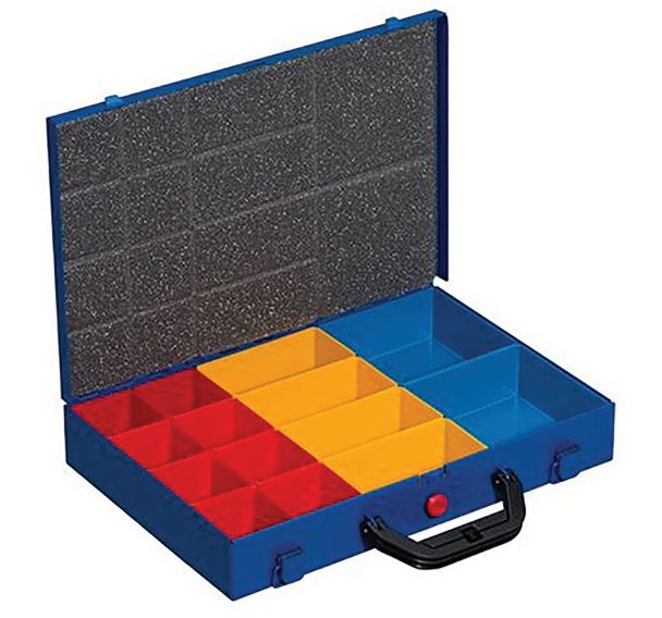 Lot de 5 Mallette compartimentée EuroPlus Pro M 34L-14 à 14 godets