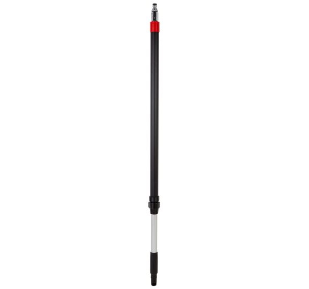 Lot de 5 manches télescopique à passage d'eau en aluminium + robinet