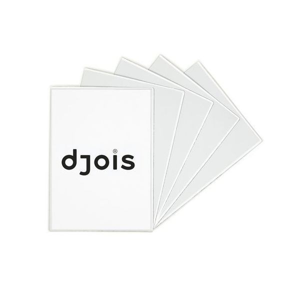 Lot de 5 Pochette murale A4 dos magnétique - Djois