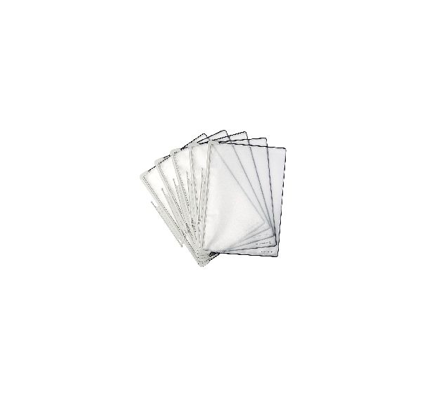 Lot de 5 Pochettes de présentation Tarifold Design -Pour A4 - Gris