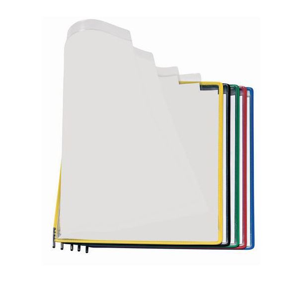 Lot de 5 Pochettes de présentation Tarifold Foldfive - A4 - Assorti