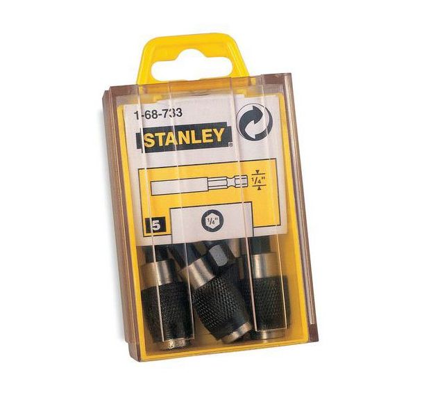 Lot de 5 Porte-embouts éjection rapide