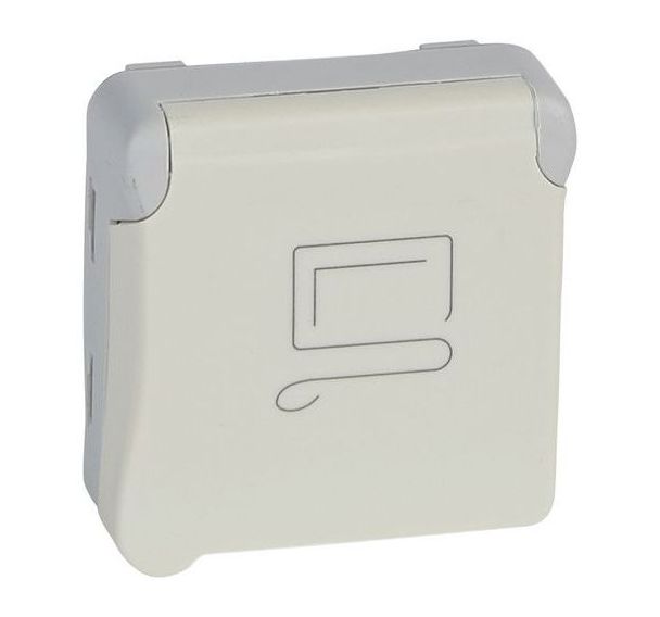 Lot de 5 Prise de courant 16 A - 250 V simples avec 2P+T à détrompage