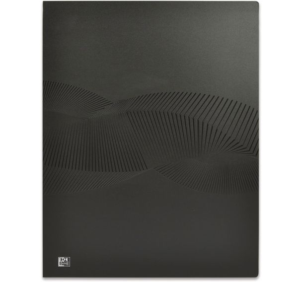 Lot de 5 Protège documents Oxford Osmose A3 40 vues Polypro - Noir