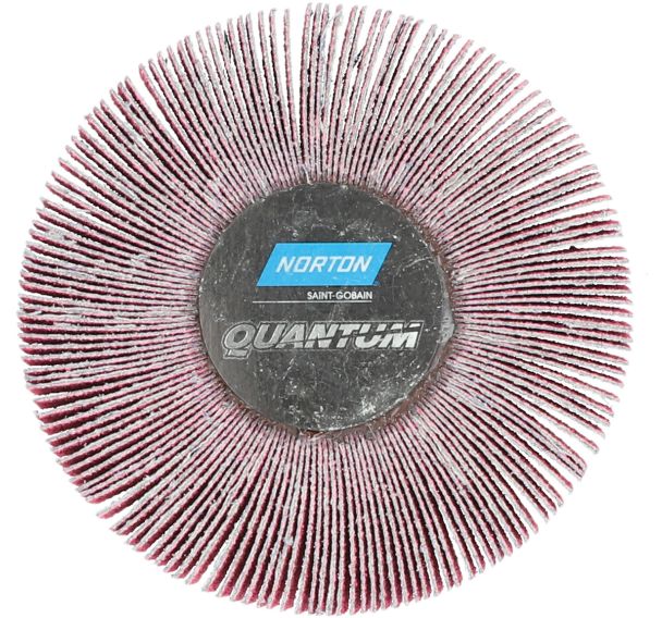 Lot de 5 Roue à lamelles Quantum Ø125x20mm grain 60