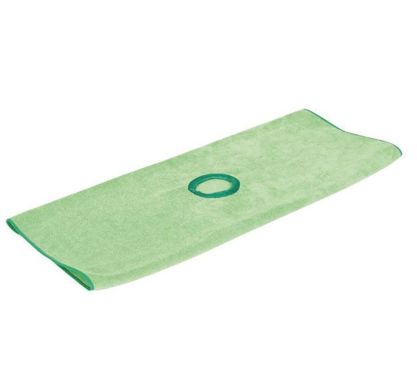 Lot de 5 Serpillières en microfibre - 70x53cm - vert