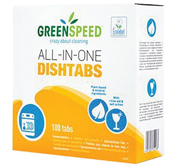 Lot de 5 Tablettes lave vaisselle (x 100)