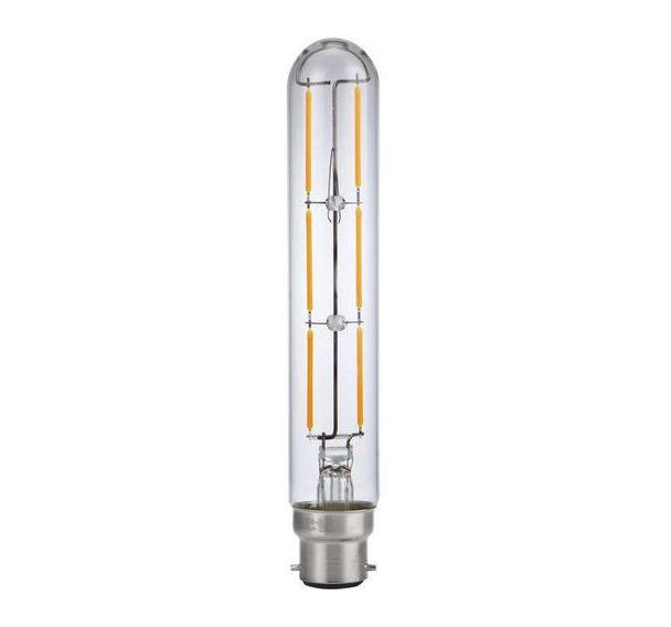 Lot de 5 Tube LED Ba22d une extrémité Colorenta T30 clair