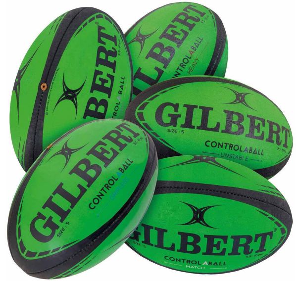 Lot de 5 ballons Gilbert Control-A-Balls Taille 4